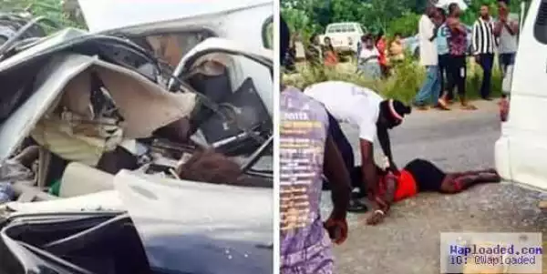7 Ekiti State University Students Die In Auto Crash - GRAPHIC PHOTOS!